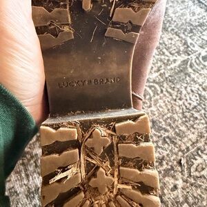 Lucky Brand Tan Leather Boots